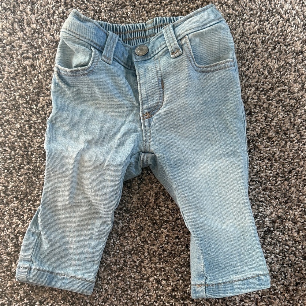 Old Navy Baby Girl Light Blue Kids Jeans Size 3-6 Months